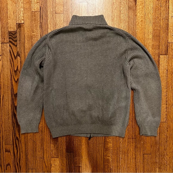 Bill’s Khakis Cardigan Full Zip Sweater XL Front Pockets - Picture 7 of 8